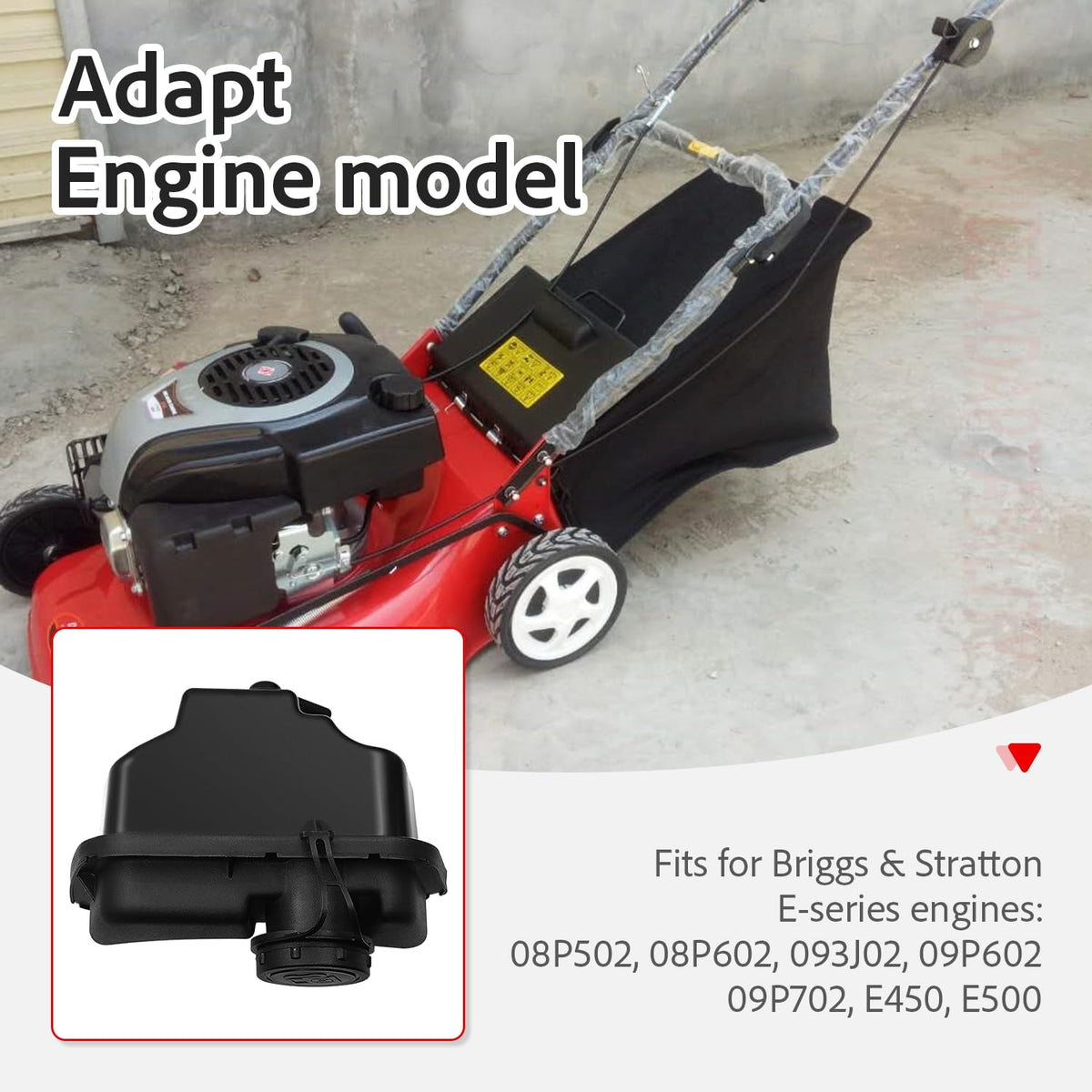 KLMHT lawn mower engines E450-E500 compatibility for reliable performance