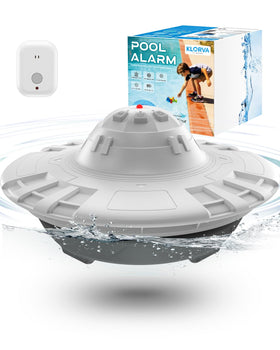 KLORVA pool alarm over a 20x40 ft pool delivering quick safety alerts