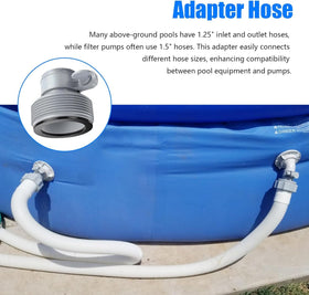 klpdst conversion adapter converts threaded hoses to clamp style for flexibility