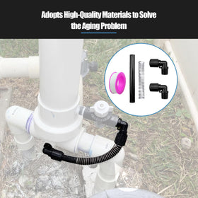 KMBNTU 5-8-in tube for chlorinator feeder ensures secure flow