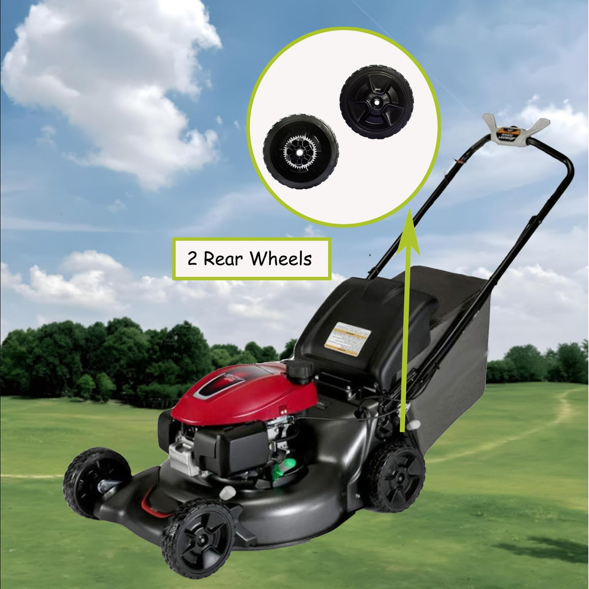 KMHGD premium one-piece casting wheel, durable and resistant to breakage.
