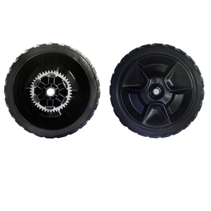 KMHGD 8-inch rear wheel for HRN216 mowers, smooth replacement and reliable performance.
