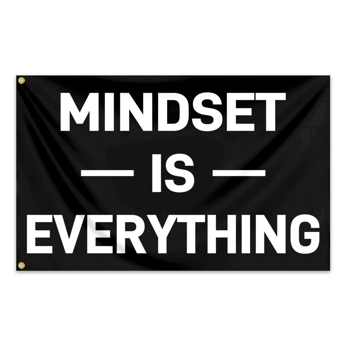 KNAPAL Mindset is Everything flag 3x5 hanging for daily motivation