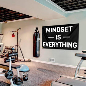 KNAPAL Mindset office banner decor supports productivity