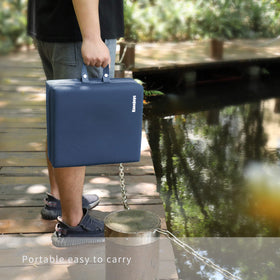 Kneejoys multi-use knee pad ideal for gardening, baby bath time, and DIY.