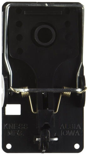 Kness Big Snap E Rat Trap 6 Pack back view, compact and easy to set up