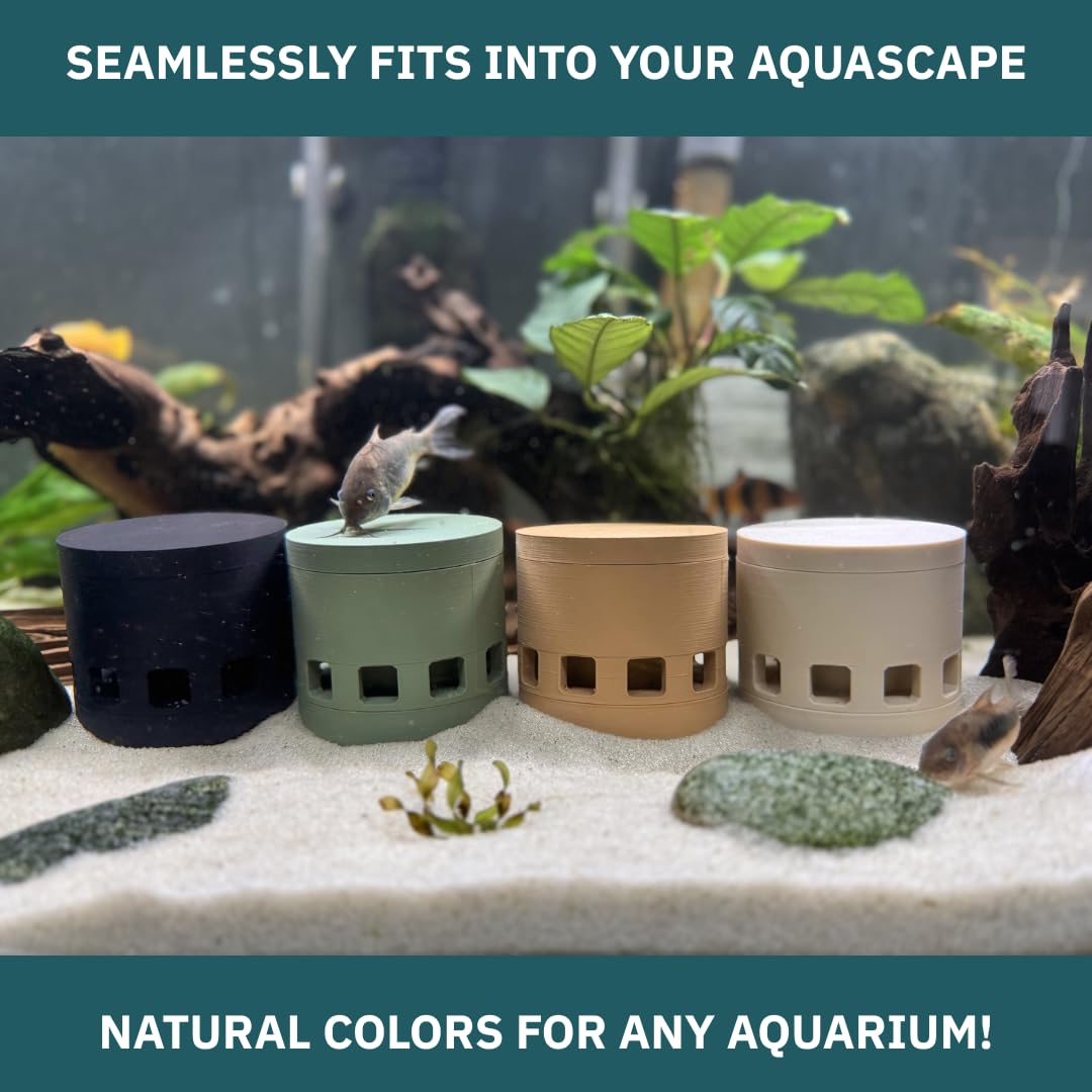 KnickKnack Aquatics snail trap USA-made branding emphasizes local craftsmanship.