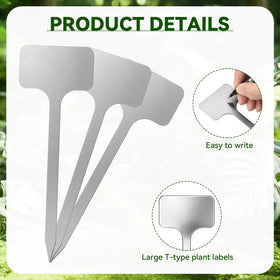 KNLLFolan waterproof metal labels withstand rain and humidity for reliable plant tracking.