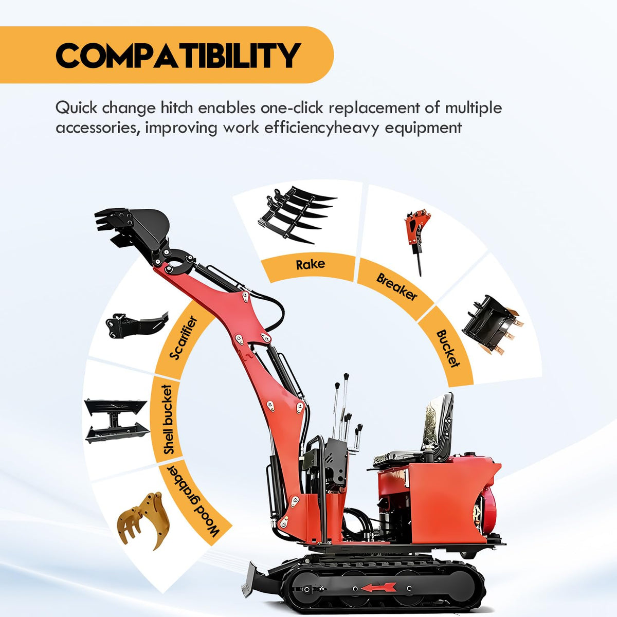 Knmuoep high-strength alloy steel coupler built for durability on site.