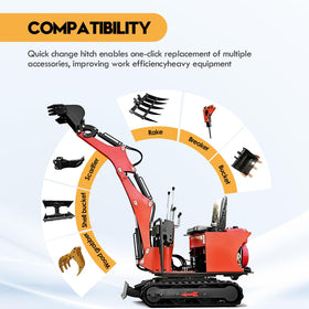 Knmuoep high-strength alloy steel coupler built for durability on site.
