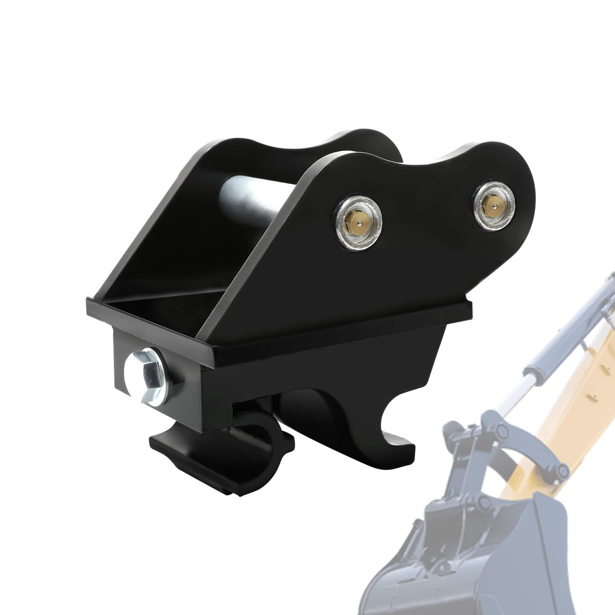 Knmuoep mini excavator quick hitch installation enables rapid attachment swaps.