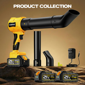 KNSKNS ergonomic handle design for comfortable use.