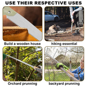 KNZIFPD ergonomic hollow-handle design reduces fatigue during extended pruning.