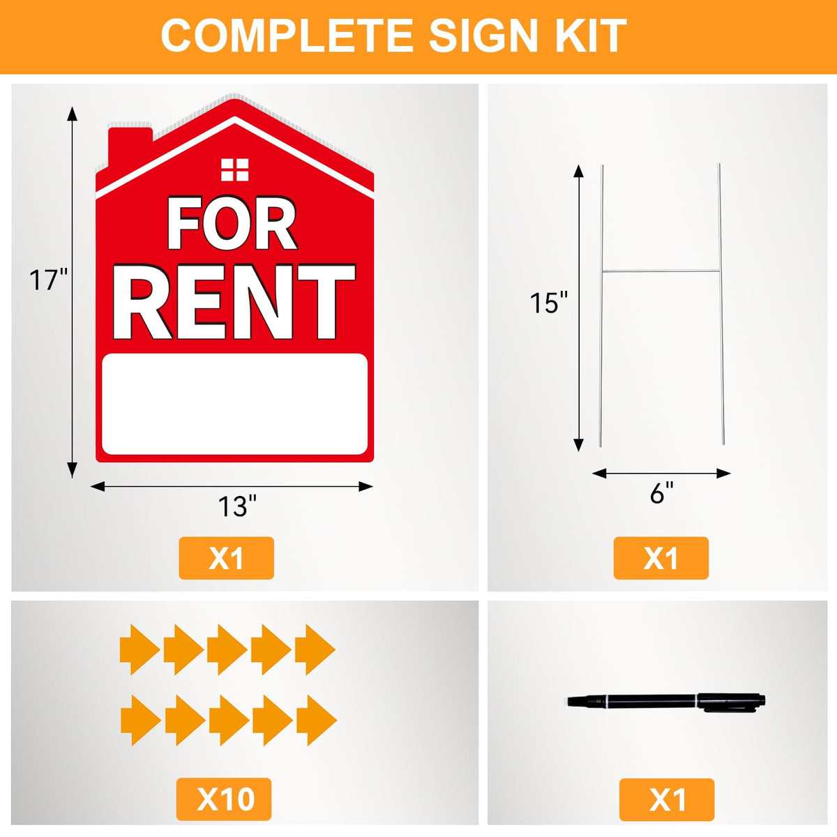 Koalaat 15-inch metal stake provides sturdy outdoor support against wind and rain.