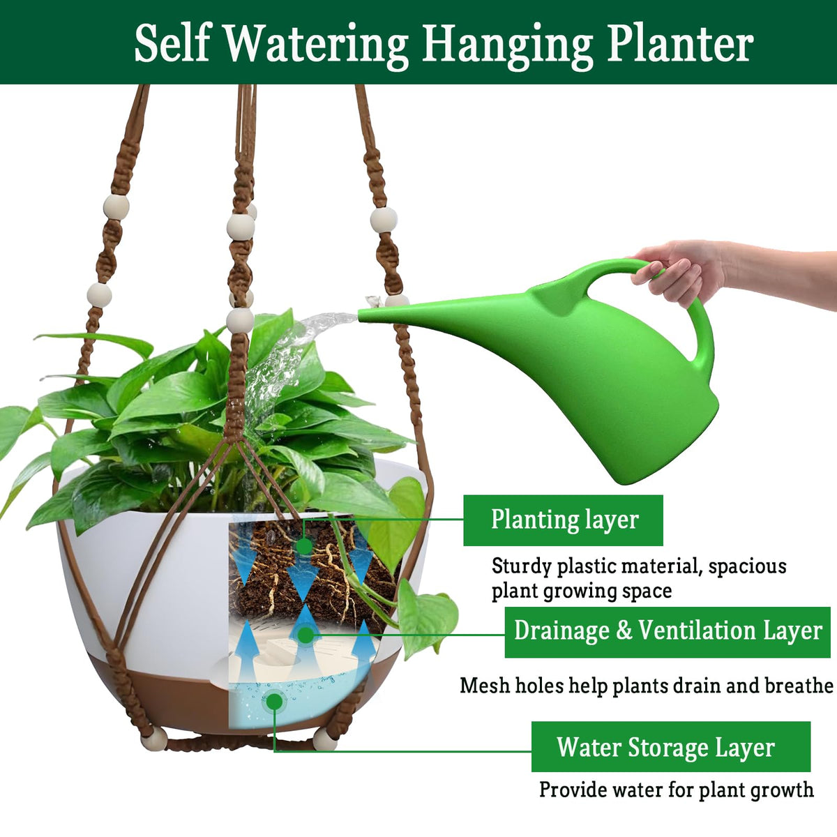 Koalaime metal hook hanger offers sturdy outdoor mounting.