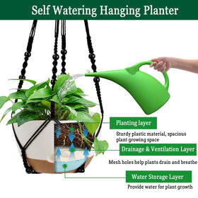 Koalaime ventilation and drainage holes promote plant respiration and reduce overwatering