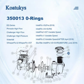 Koatukys 350013 pump trap lid assembly demonstrating simple replacement.