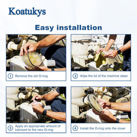 Koatukys 350013 rubber elastic material designed for wear resistance.