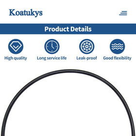 Easy tool-free installation helps owners replace the seal quickly.