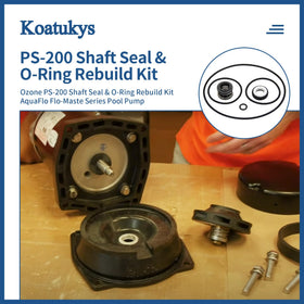 Koatukys PS-200 drain plug O-ring seals drainage ports during maintenance.
