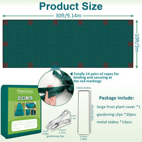 Kockuu breathable 40g non-woven fabric maintains airflow around plants