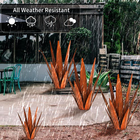 KODIBO rustic tequila garden sculpture makes a unique gift for outdoors.
