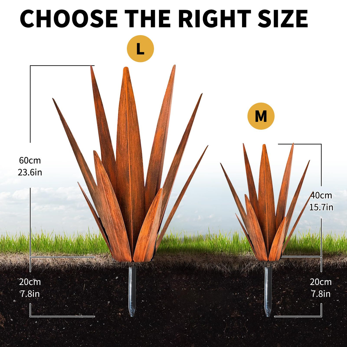 KODIBO tequila patio decor handmade statue adds charm to any yard or balcony.