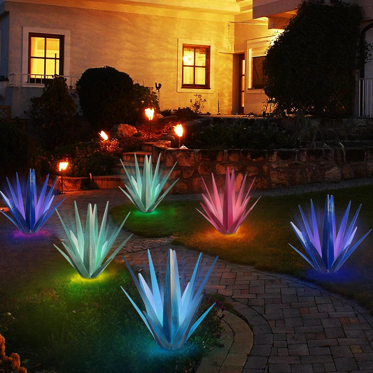 Versatile sculpture suitable for indoor or outdoor spaces