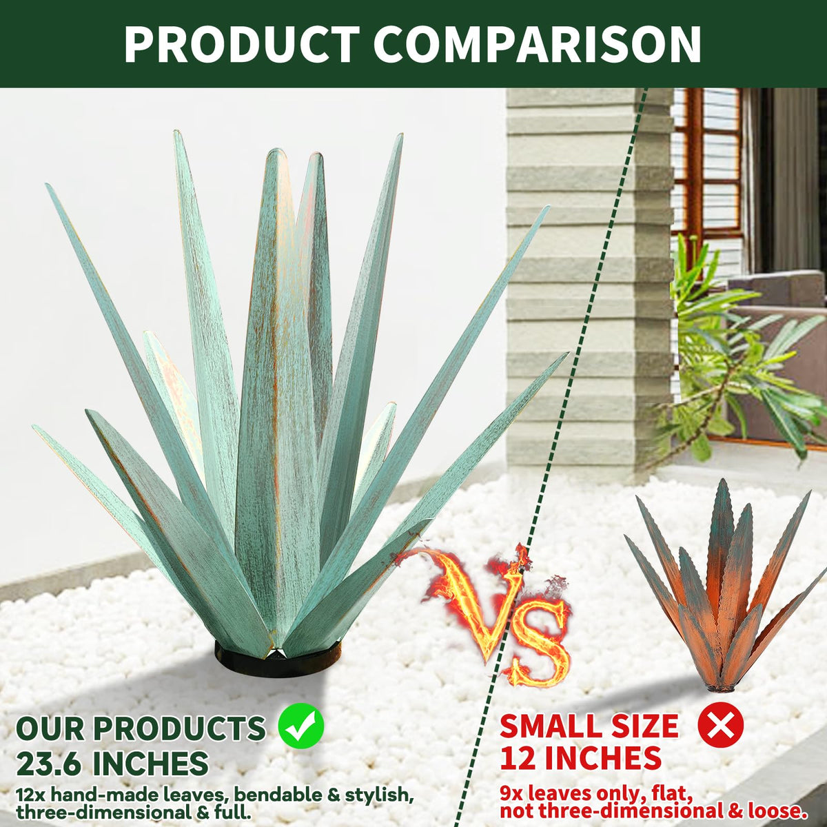 Solar light option enhances evening ambiance in the garden