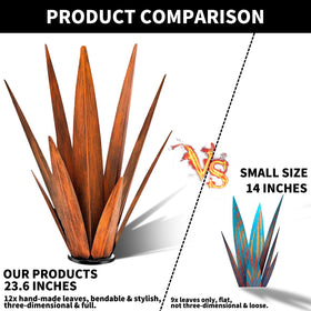 KODIBO weatherproof metal garden decor resists rain and sun for lasting display.
