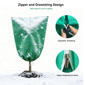 KOEVSU foldable-plant-cover-storage for compact offseason organization