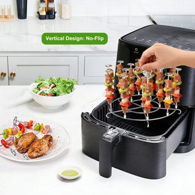 Kofebe kabob skewers holder versatile for steamers and grills