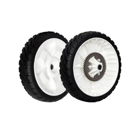 KOFINAM rear drive wheel 8in front view with metal gear boosts traction for Toro.