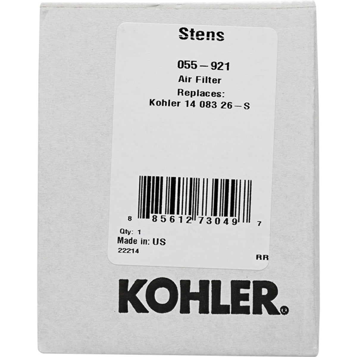 Label view verifies 14-083-26-S identity for replacement parts.