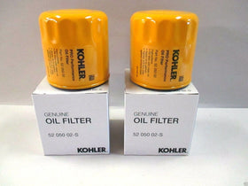 Kohler 52-050-02-S engine oil filter front view for clean oil flow