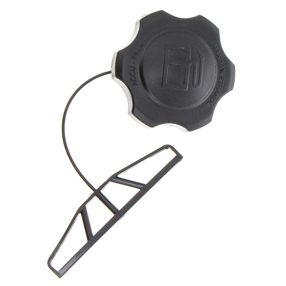 Kohler gas cap 14-227-20-S front view, helps secure fuel and reduce evaporation.