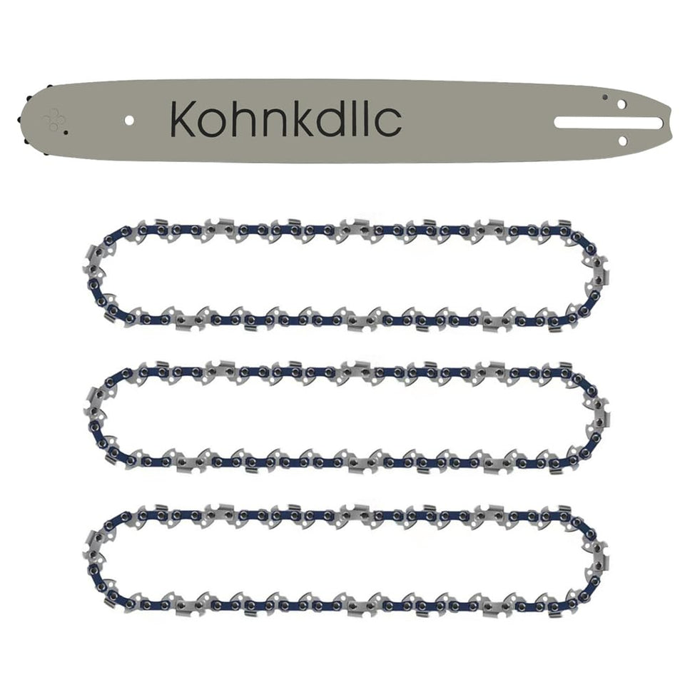 Kohnkdllc 16-inch chainsaw chain for sharp, durable cutting