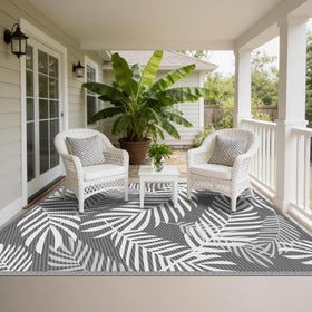 Kohree rug suited for patio, deck, and camping adventures.