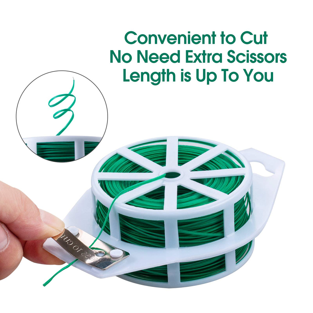 Koimsec 100m reel for cable organization at home and office