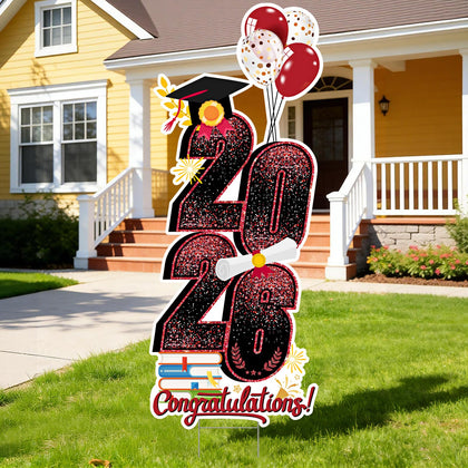 KOITHE 2026 yard sign front view for curbside visibility.