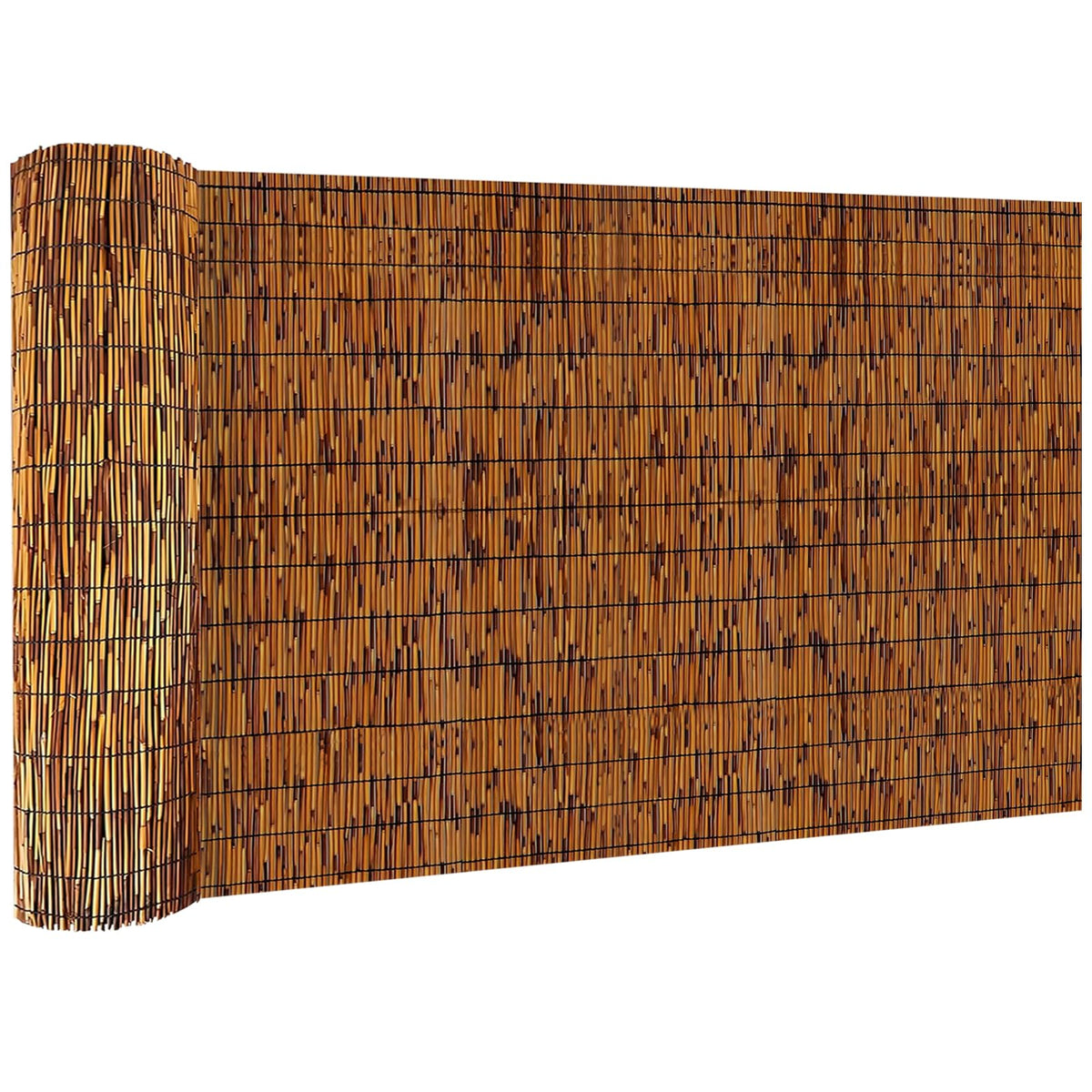 KOIUEYW bamboo reed fencing roll — privacy and shade for outdoor spaces.