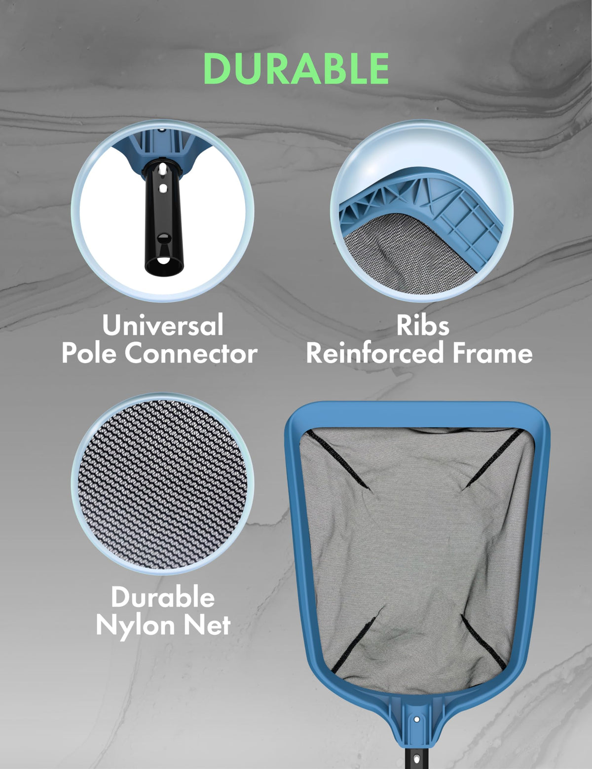 Kokido KEMANO Pro low-drag frame for smoother cleaning passes