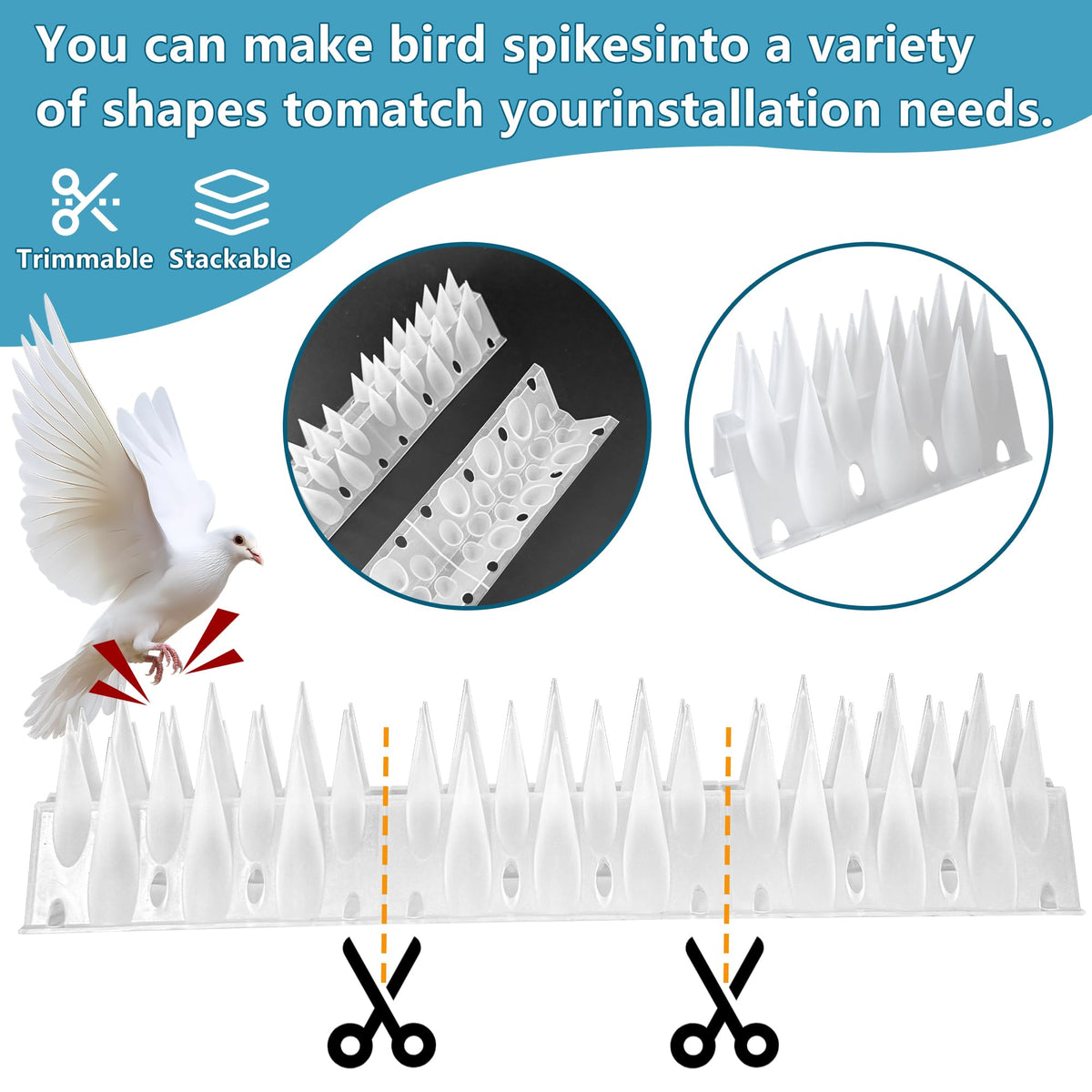 Twelve-pack kit provides ample coverage for larger areas.