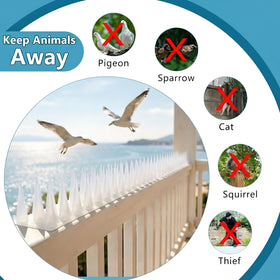 KOKMEYA Bird Spikes on fence withstanding weather