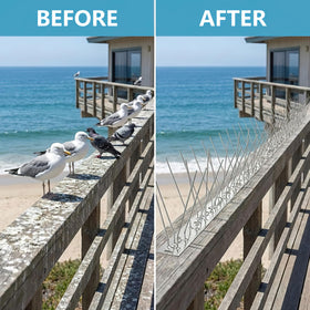 KOKMEYA spikes suitable for rooftops and gardens to keep surfaces clear.