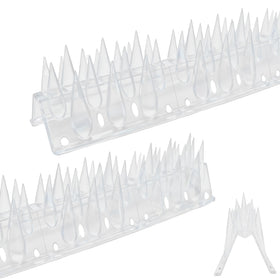 KOKMEYA Bird Spikes with M-shaped design deter perching outdoors.