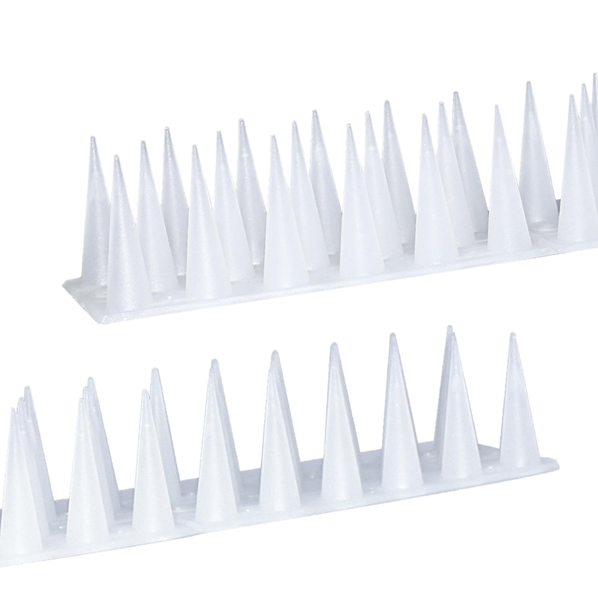 KOKMEYA Bird Spikes on an outdoor fence deterring pigeons