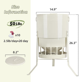 KOL Wide easy-remove lid enables quick refills for fast maintenance.