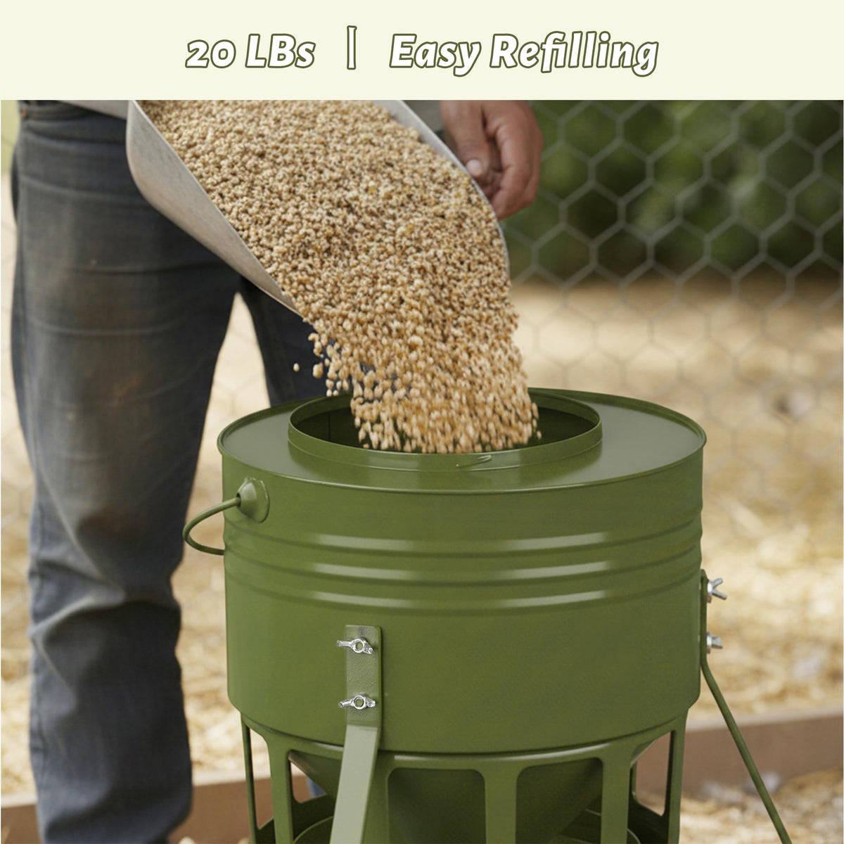 Scientifically angled feed port supports smooth, jam-free dispensing.