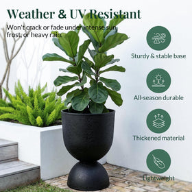 KOL Planters drainage hole plug enables flexible watering control